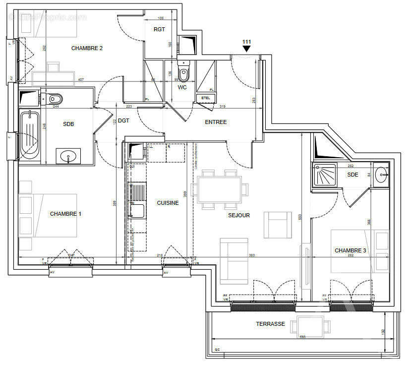 Appartement à CHAMPIGNY-SUR-MARNE