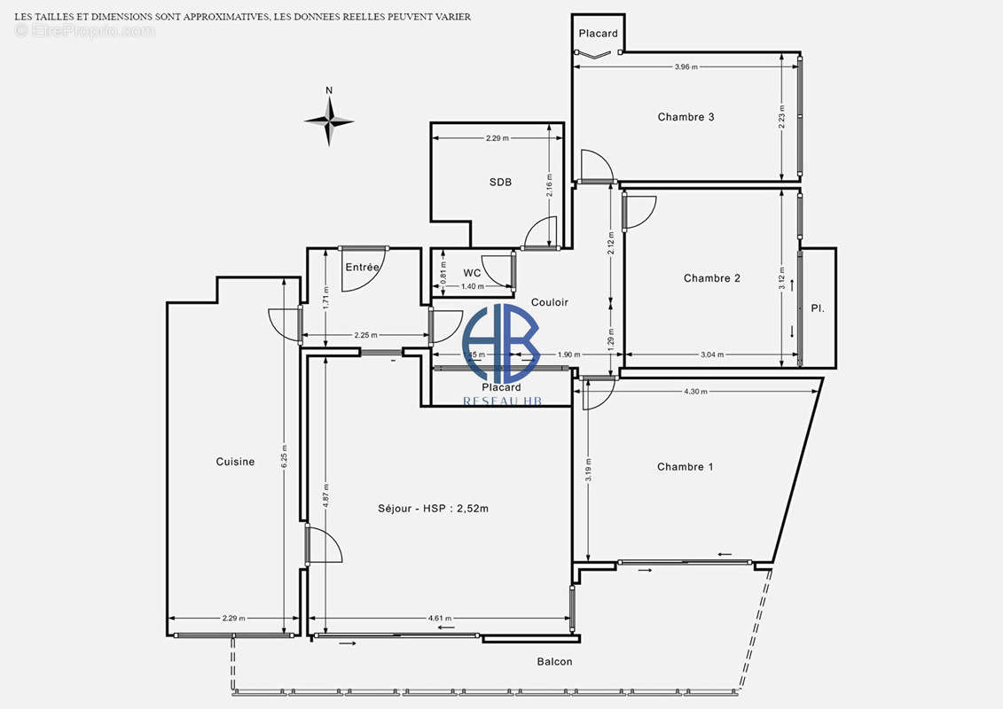 Appartement à TREMBLAY-EN-FRANCE