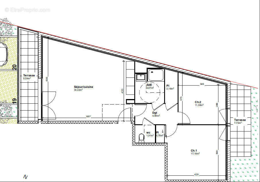 Appartement à LA MEMBROLLE-SUR-CHOISILLE