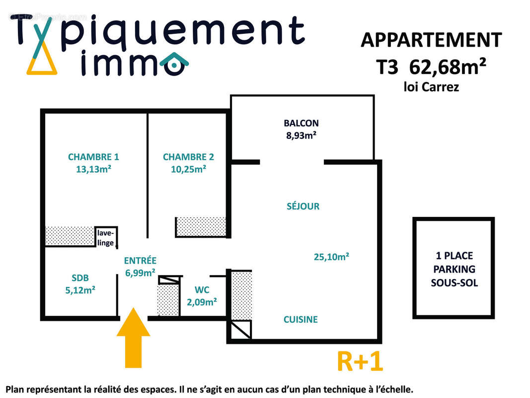 Appartement à TOULOUSE