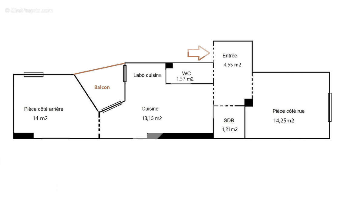 Appartement à METZ