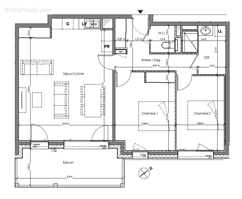 Appartement à SEEZ