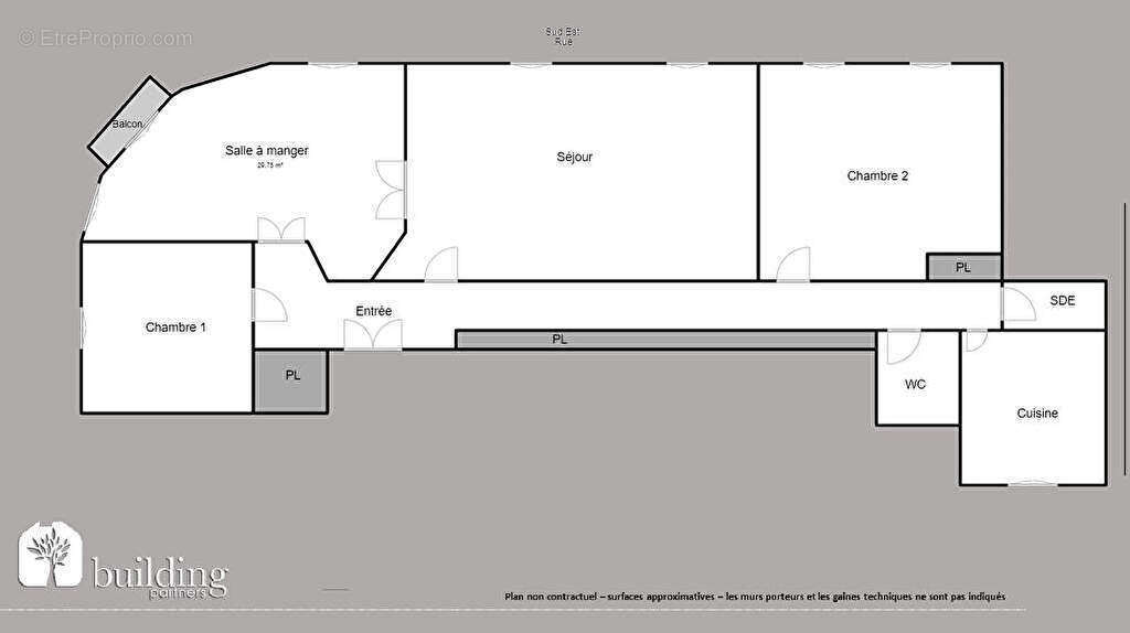 Appartement à LEVALLOIS-PERRET