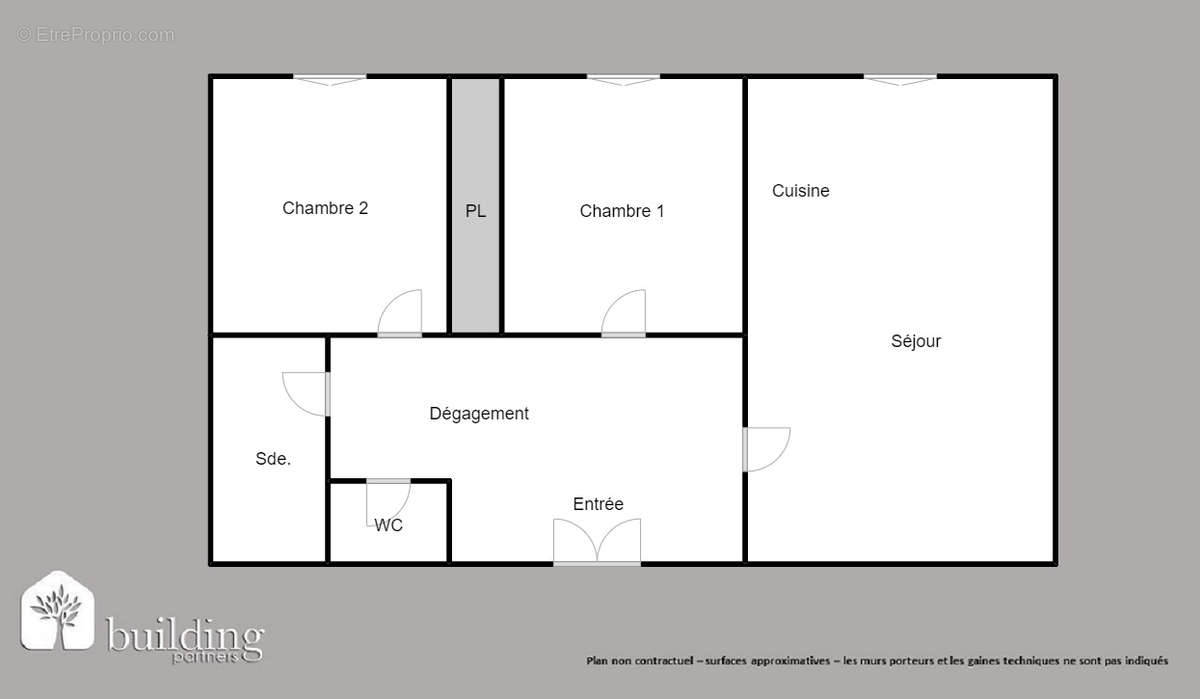 Appartement à LEVALLOIS-PERRET