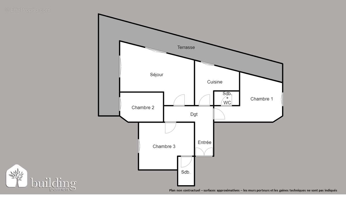 Appartement à LEVALLOIS-PERRET