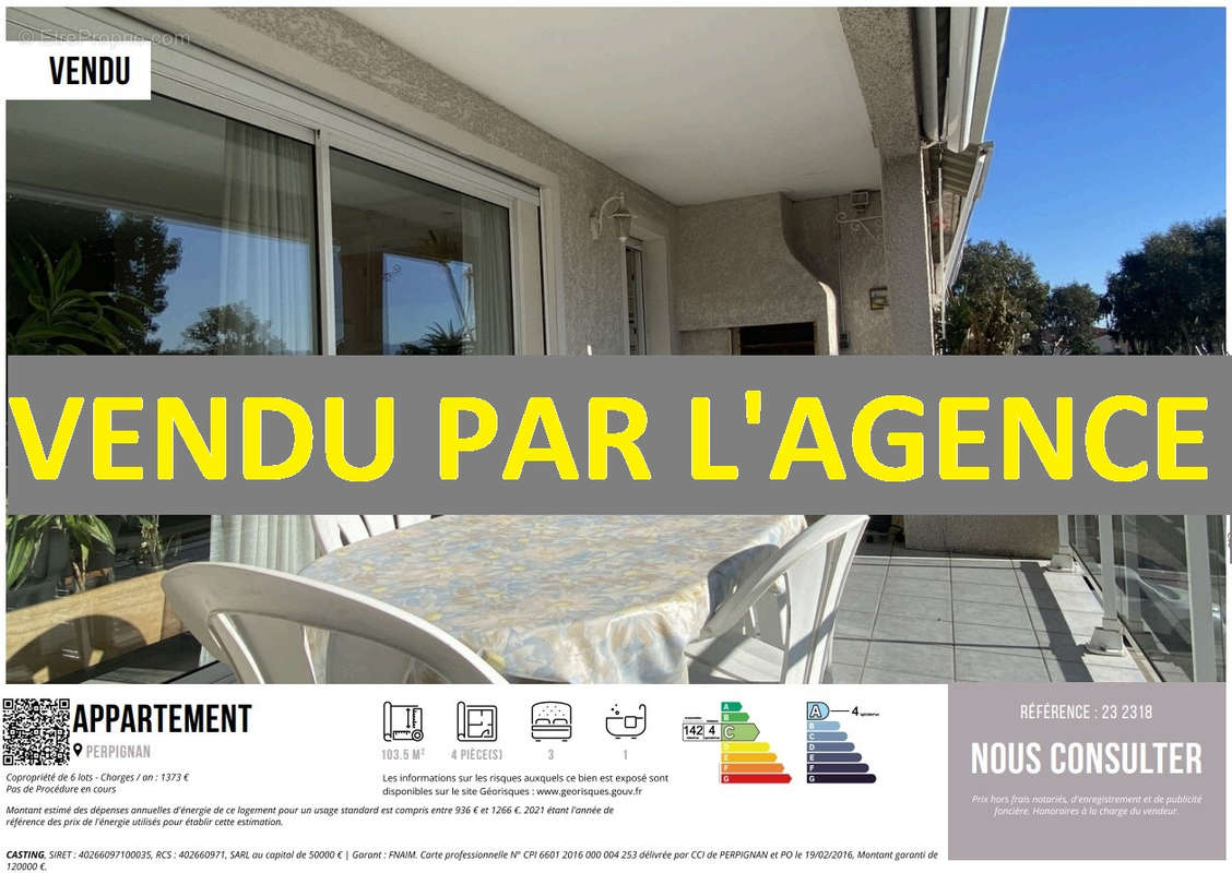 Appartement à PERPIGNAN