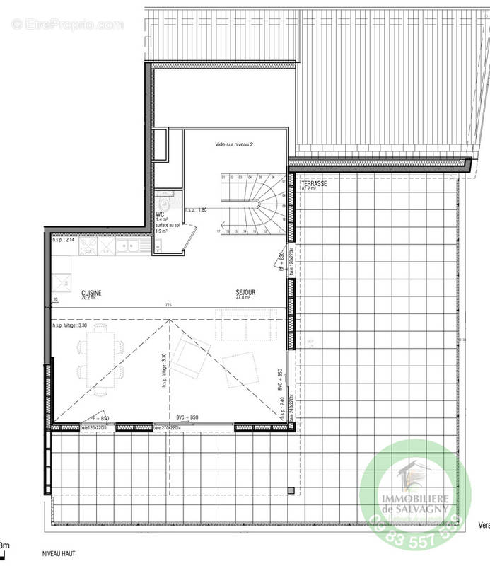 Appartement à LA TOUR-DE-SALVAGNY