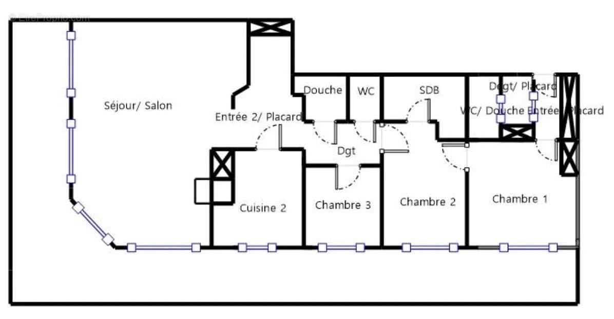 Appartement à LA BAULE-ESCOUBLAC