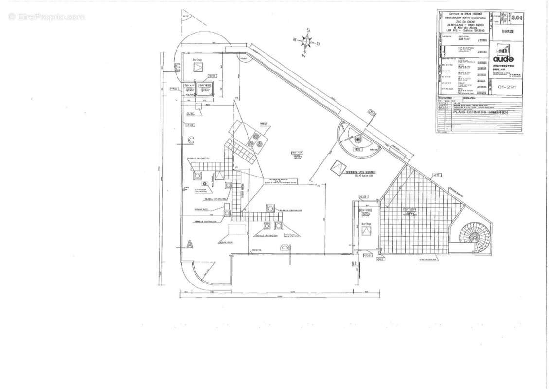 Plan Terrasse - Commerce à BRON