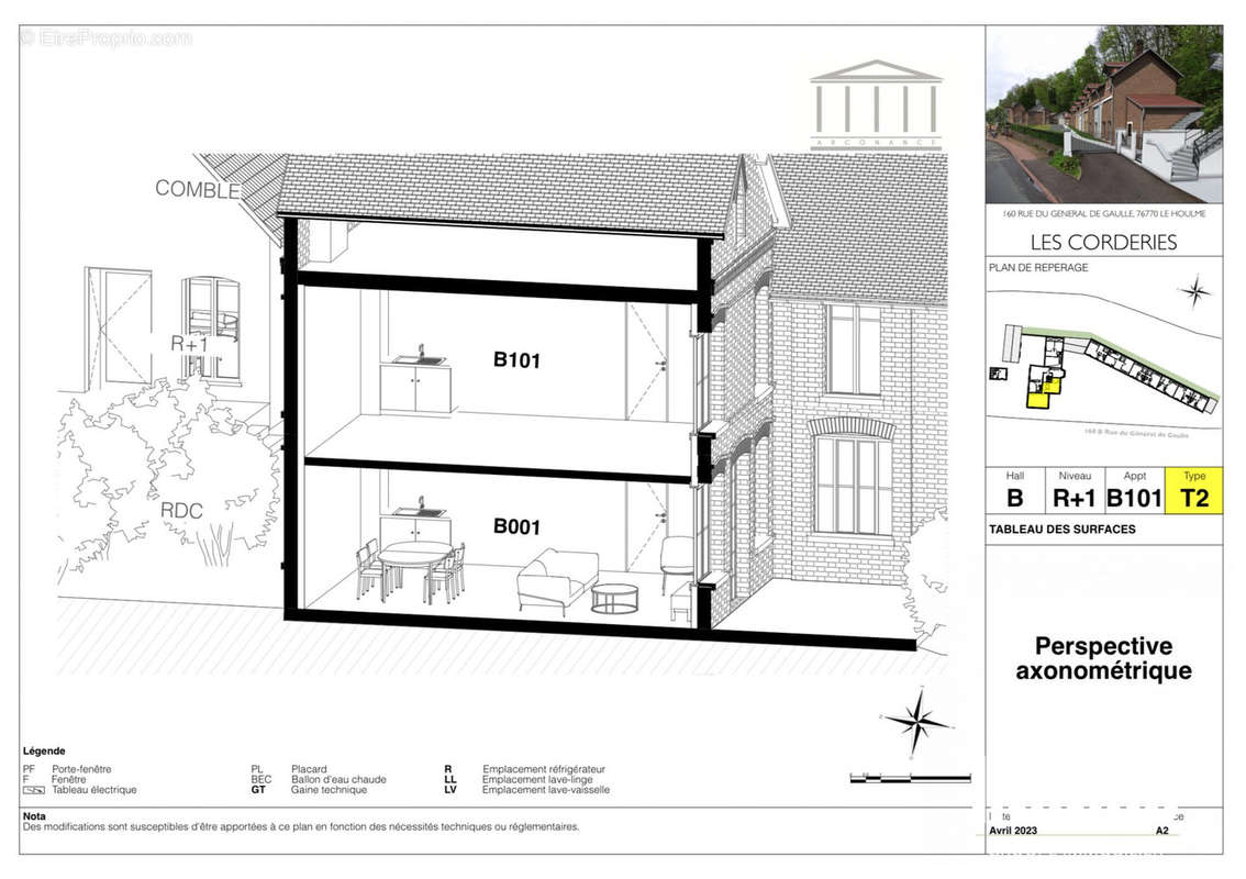 Appartement à LE HOULME