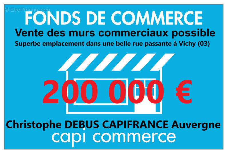 Commerce à VICHY