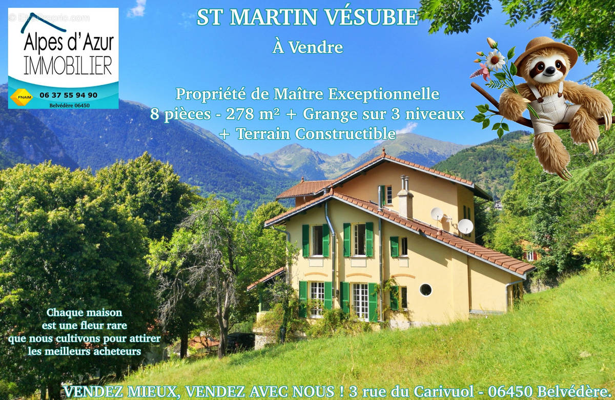 Maison à SAINT-MARTIN-VESUBIE