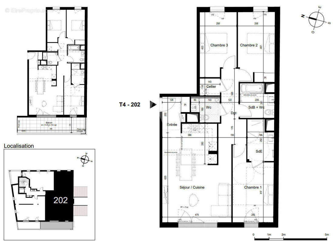 Appartement à NANTES