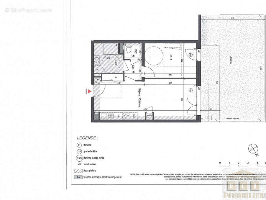 Appartement à SAINT-ETIENNE-DE-SAINT-GEOIRS