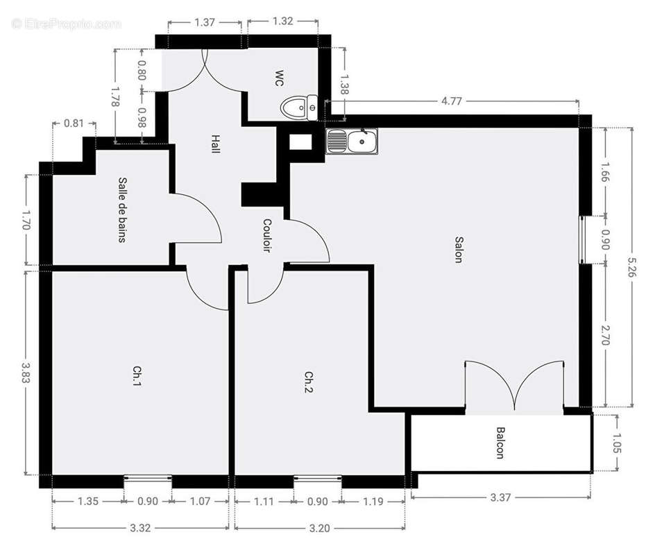 Appartement à CHAMPIGNY-SUR-MARNE