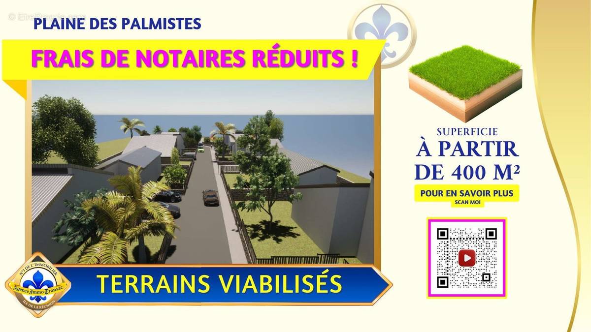 Terrain à LA PLAINE-DES-PALMISTES