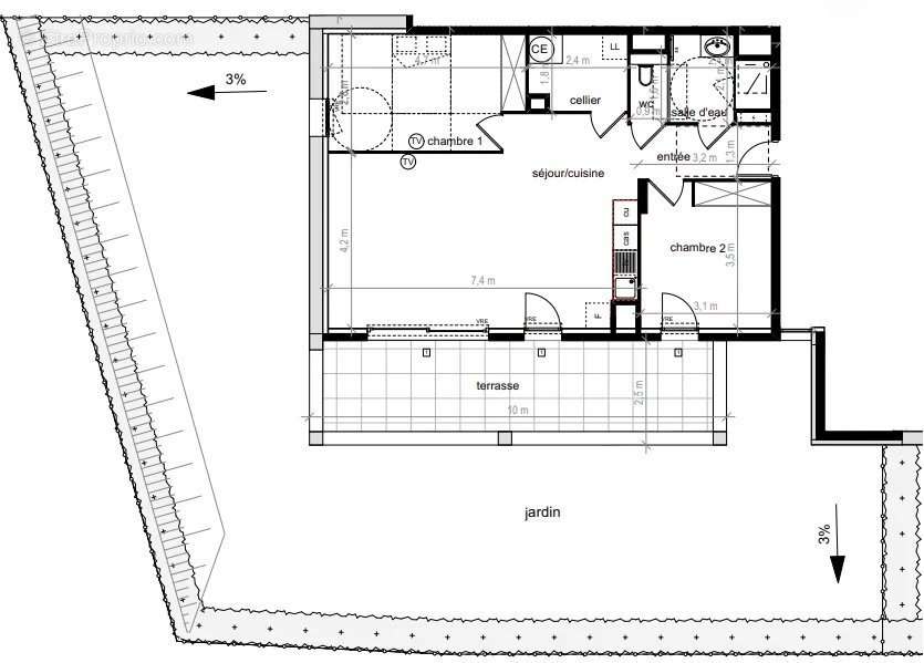 Appartement à SAINT-AUNES