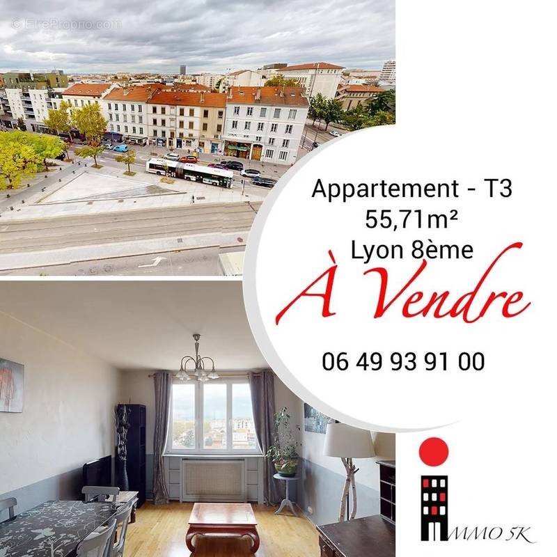 Appartement à LYON-8E