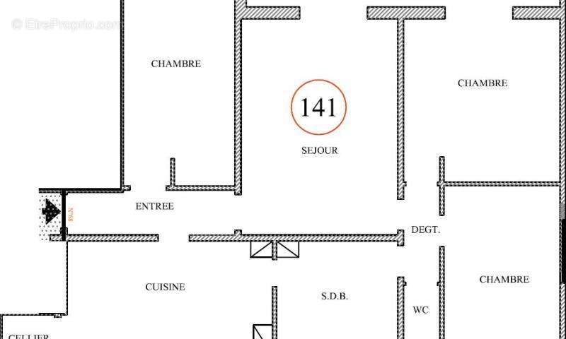 Appartement à SAINT-FARGEAU-PONTHIERRY