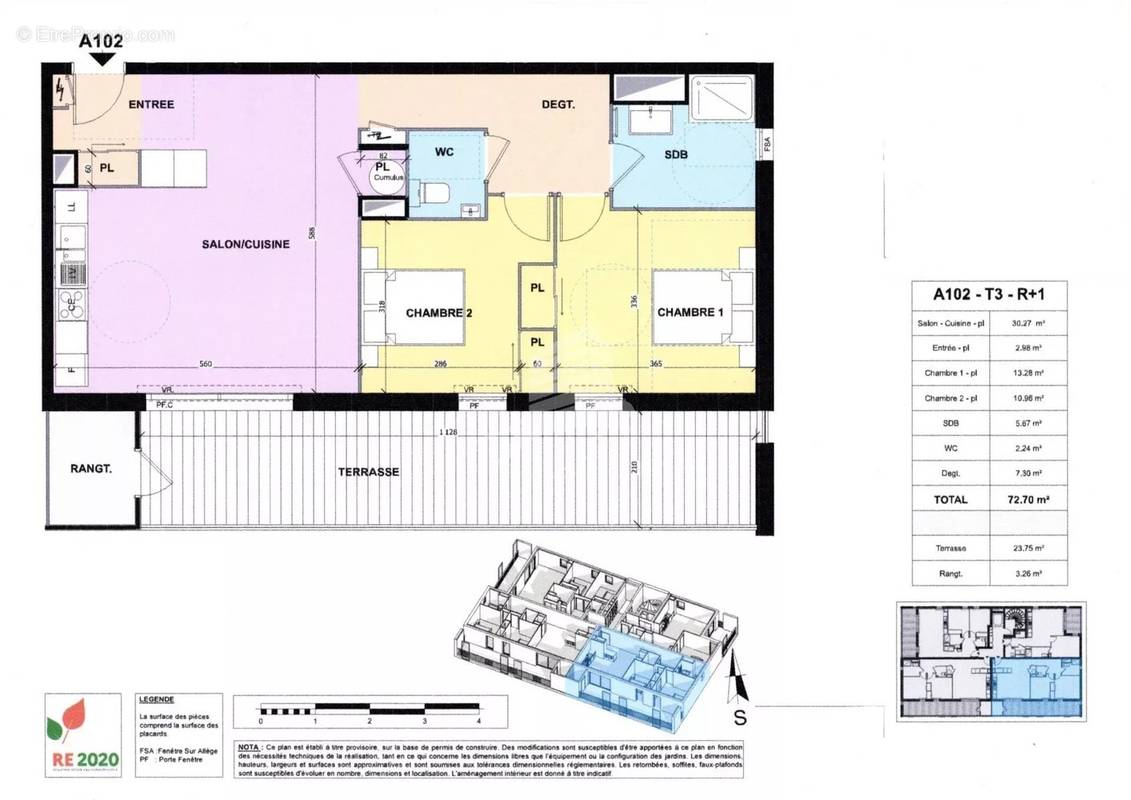 Appartement à FREJUS