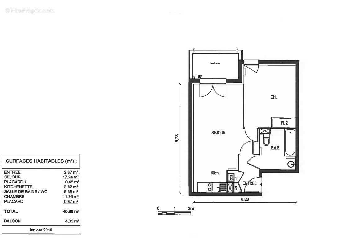 Appartement à SAINT-QUENTIN