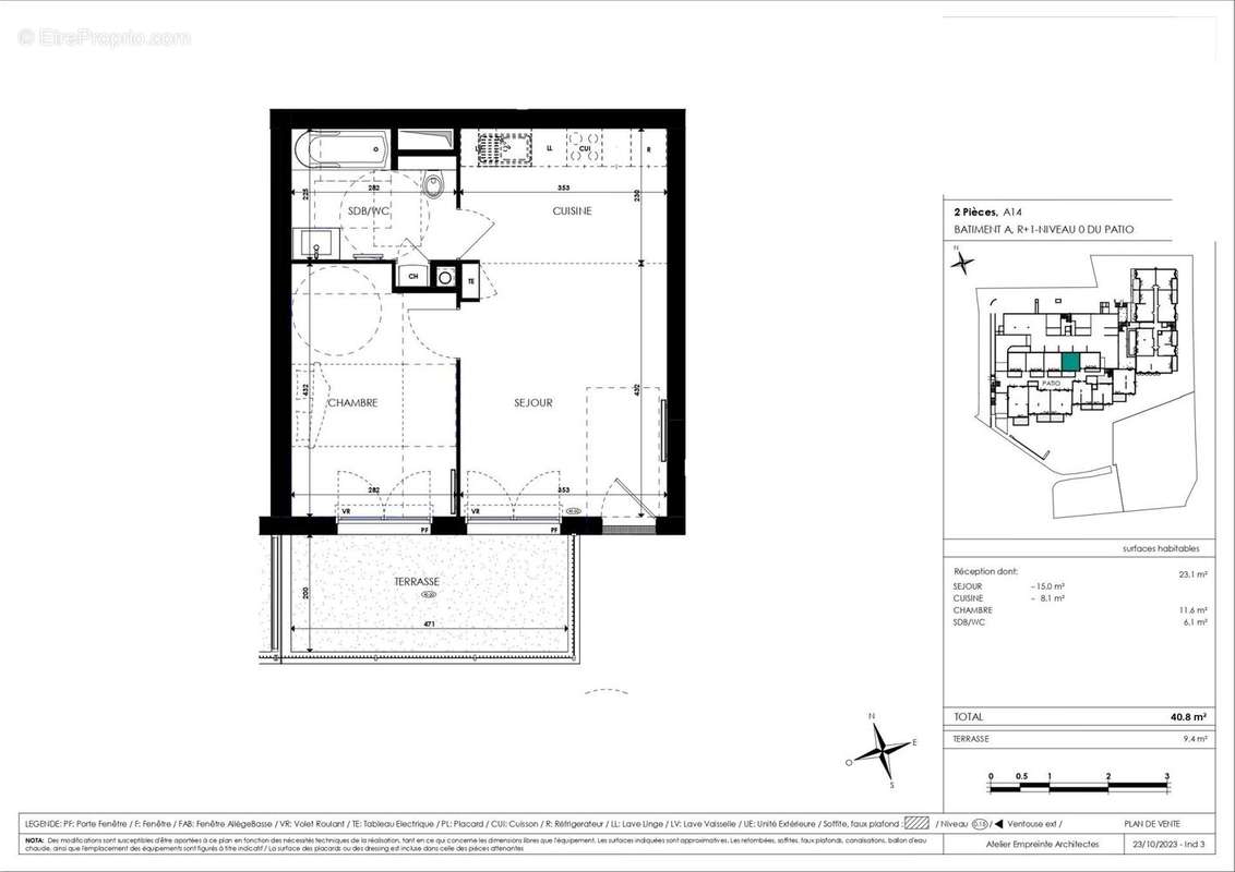 Appartement à SIX-FOURS-LES-PLAGES