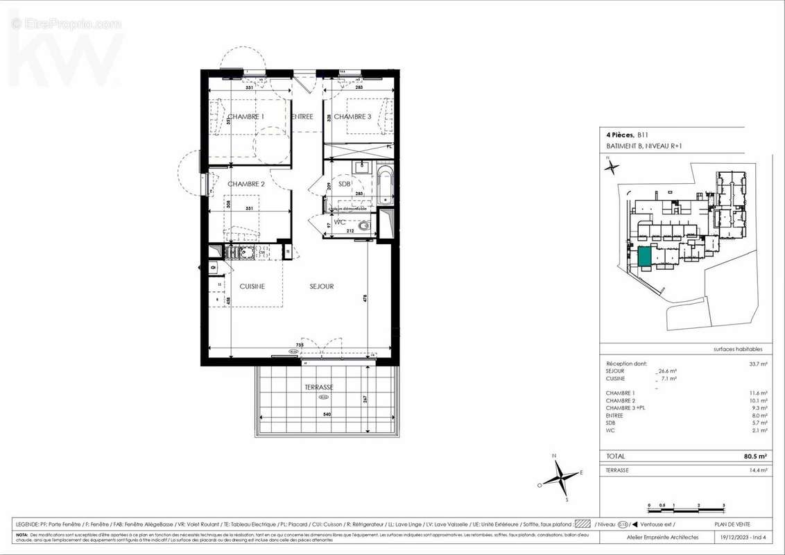 Appartement à SIX-FOURS-LES-PLAGES