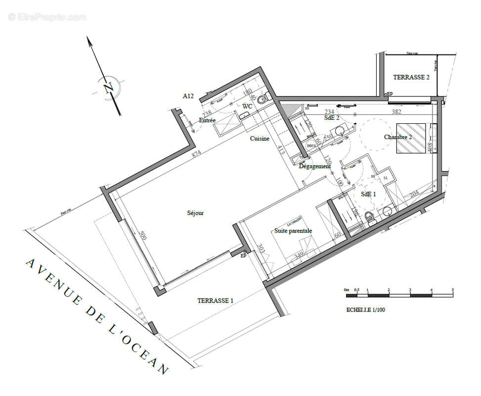 Appartement à LES MATHES