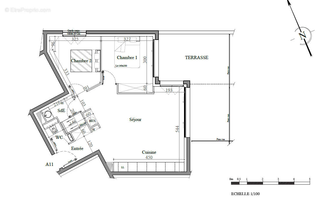 Appartement à LES MATHES