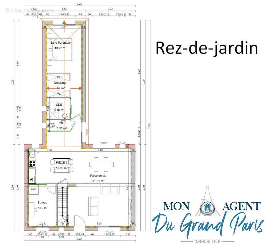 Terrain à JOUY-EN-JOSAS