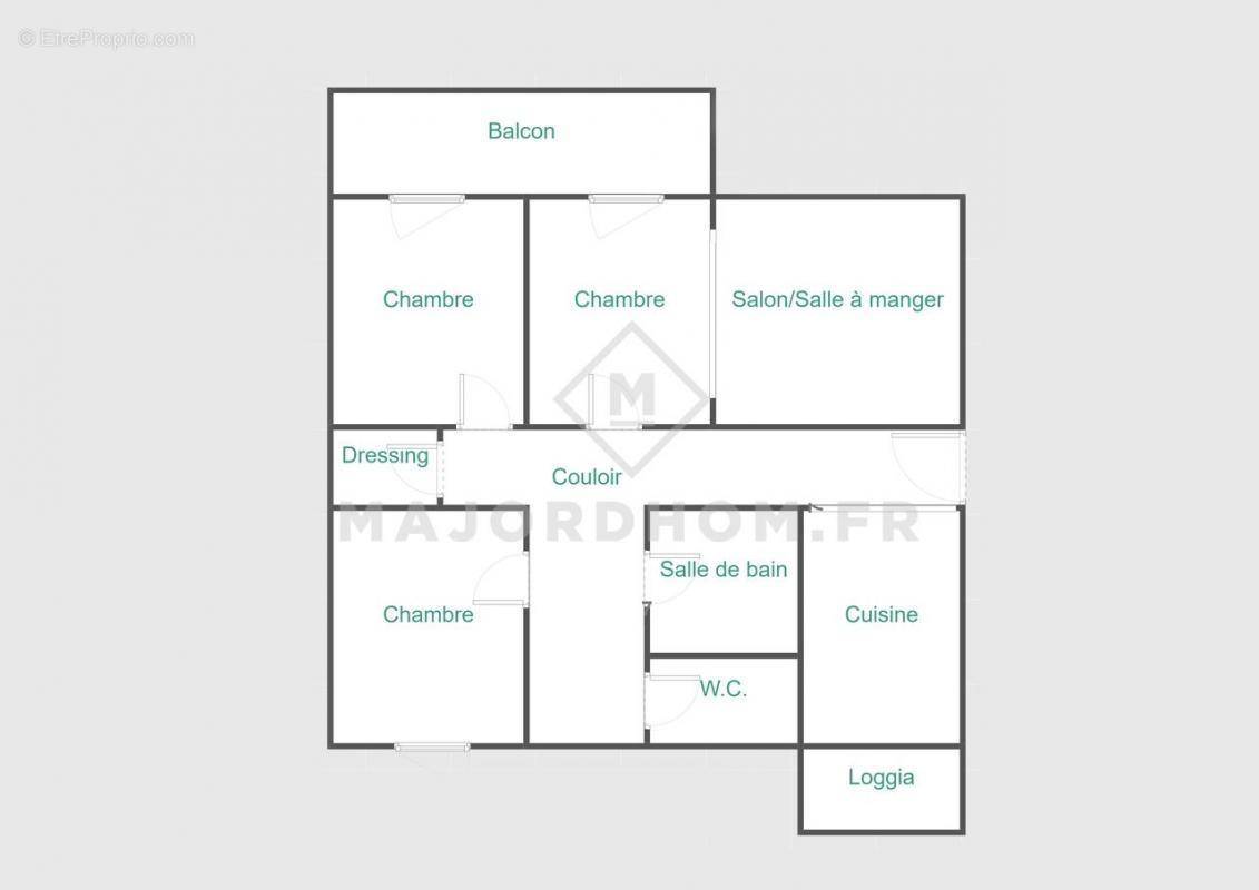 Appartement à MARSEILLE-9E