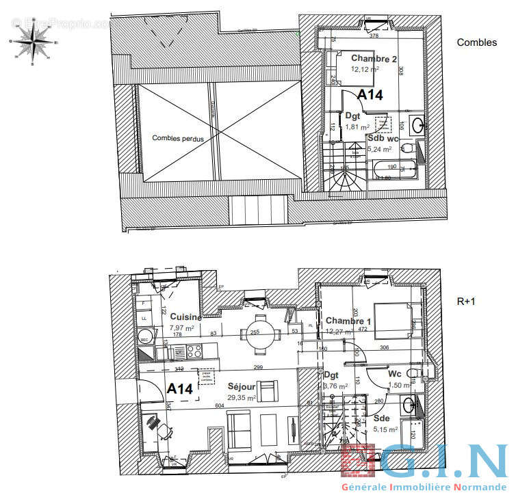 Appartement à CORMELLES-LE-ROYAL