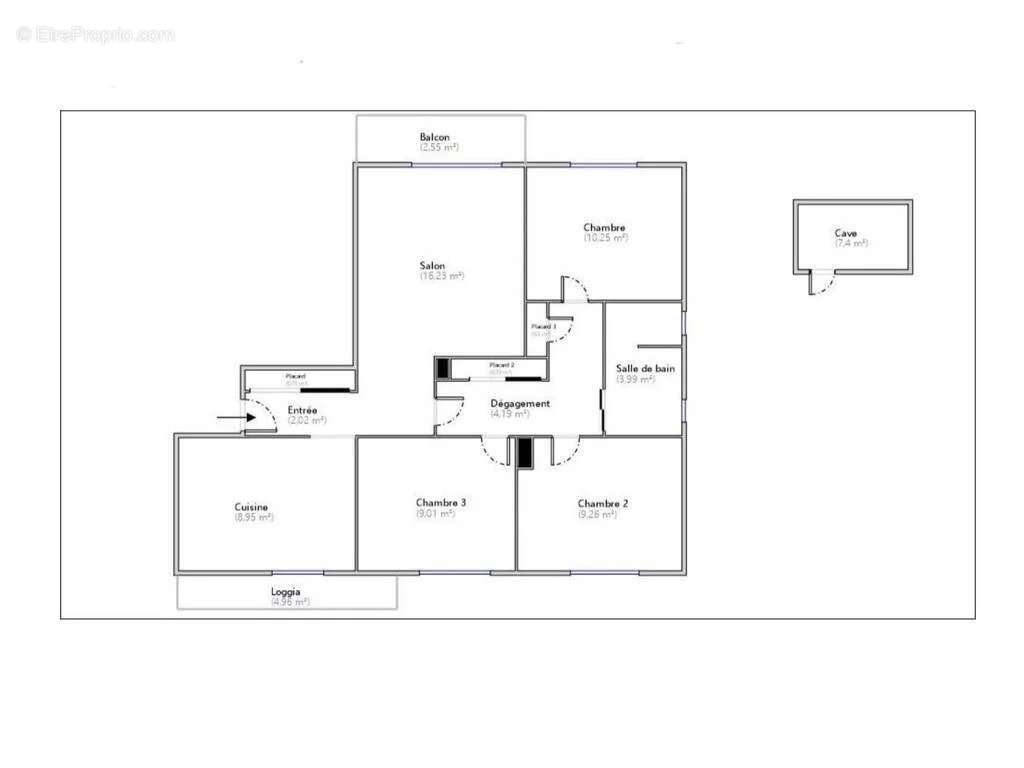 Appartement à SEYSSINET-PARISET