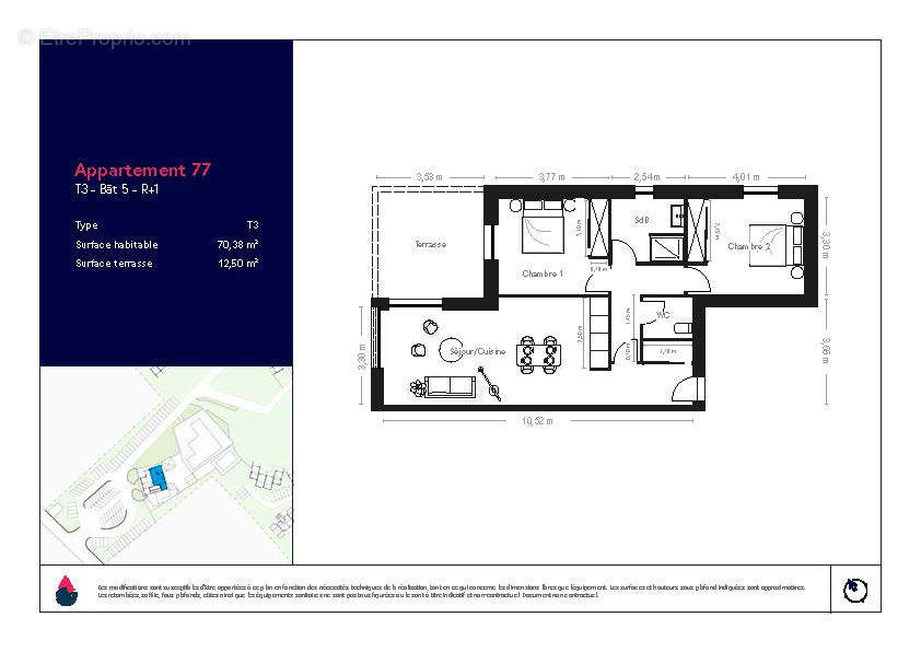 Appartement à LECCI