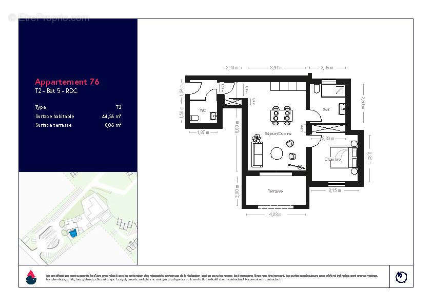 Appartement à LECCI