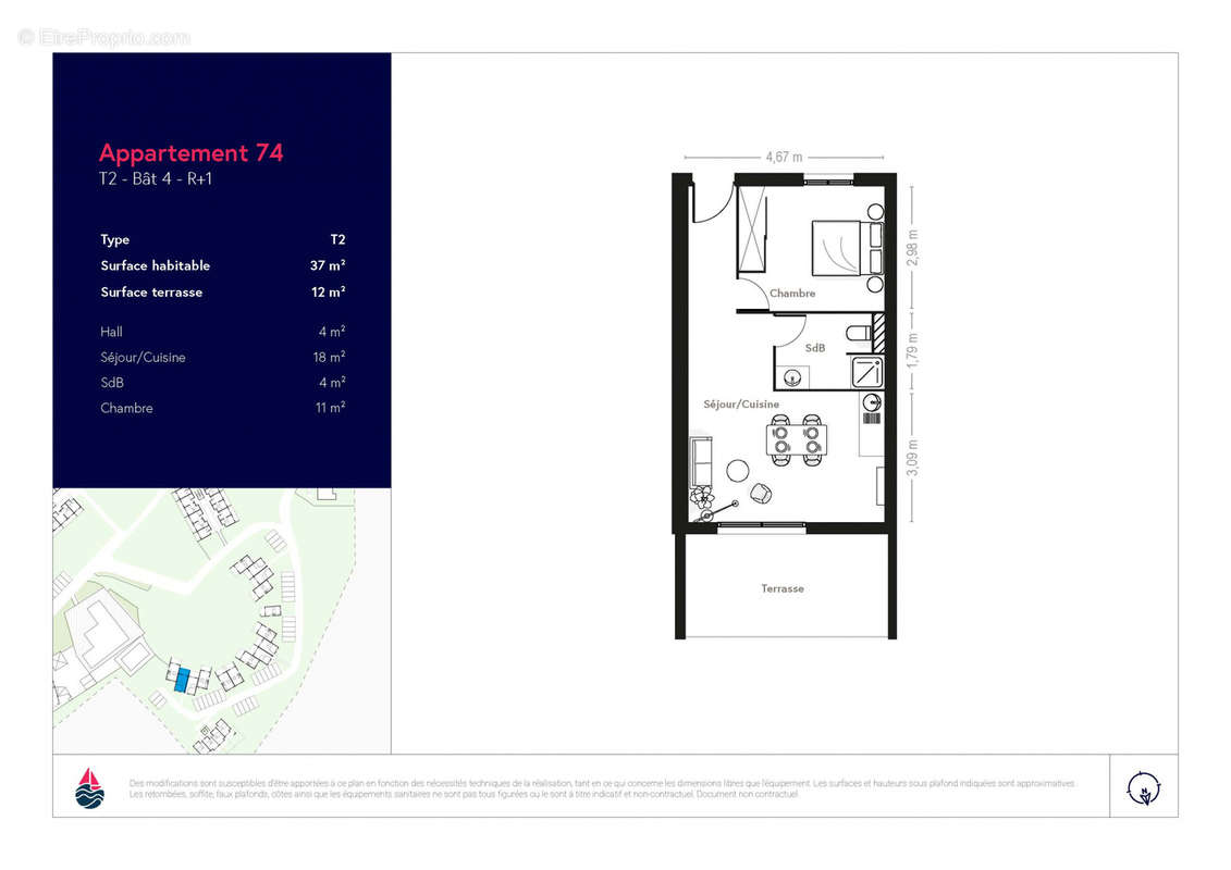 Appartement à LECCI