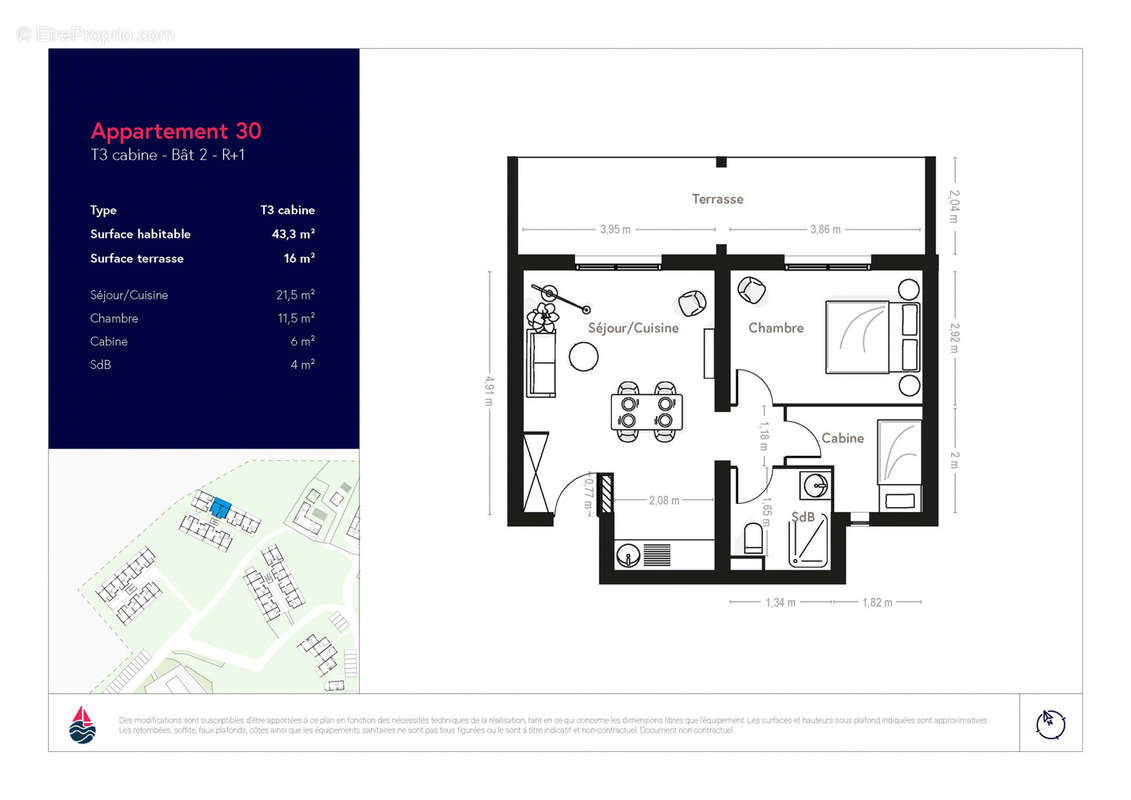 Appartement à LECCI