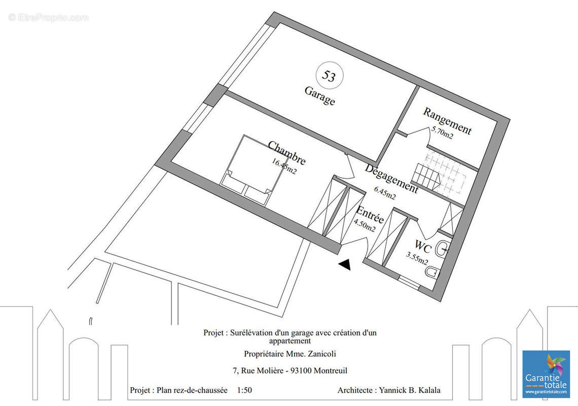 Appartement à MONTREUIL