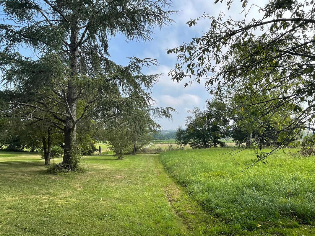 VUE DU JARDIN - Maison à MARCIAC