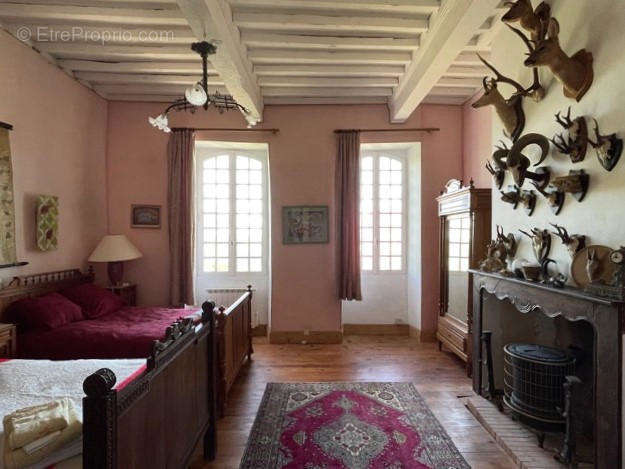 chambre rose - Maison à GIMONT