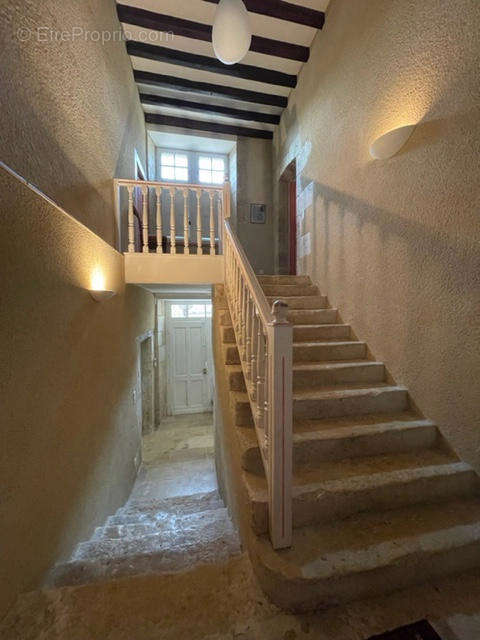 escalier en pierre - Maison à AUCH