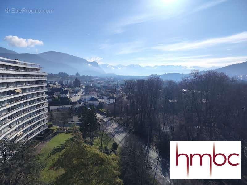 Vue du balcon - Appartement à CHAMBERY