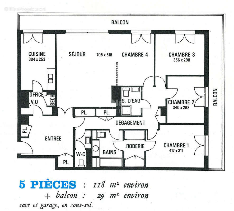 Appartement à VERSAILLES