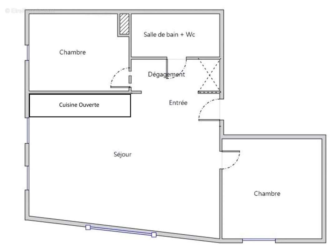 Appartement à COURDIMANCHE