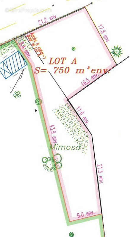 Terrain à LUGOS