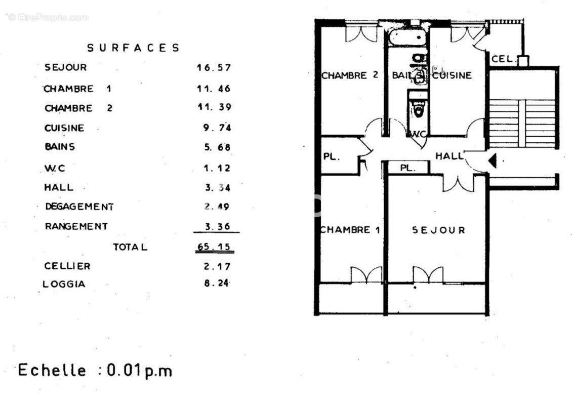 Appartement à AIX-EN-PROVENCE