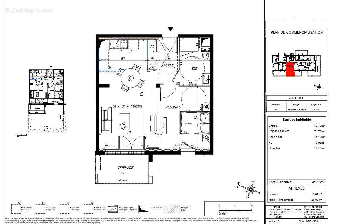 Appartement à PORNIC