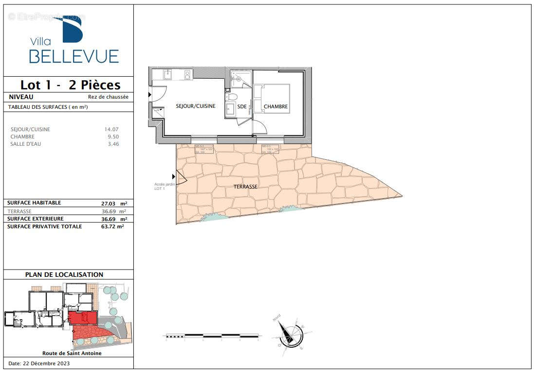 Appartement à NICE