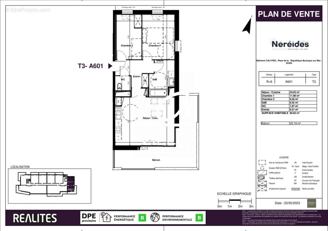 Appartement à BOULOGNE-SUR-MER