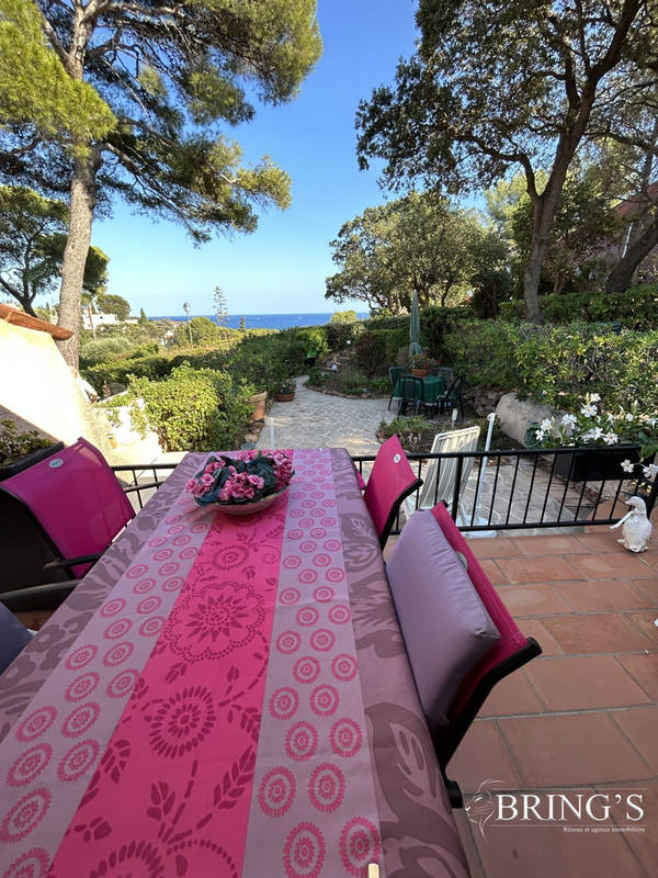 Terrasse vue mer - Maison à SAINT-RAPHAEL